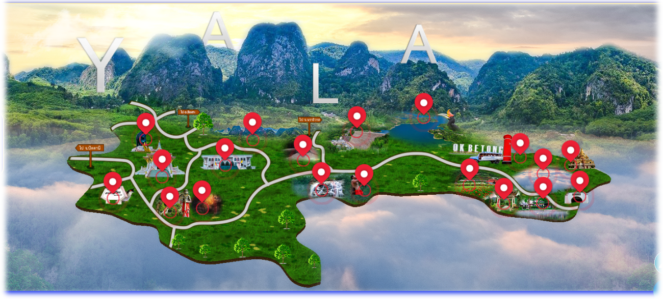 map yala